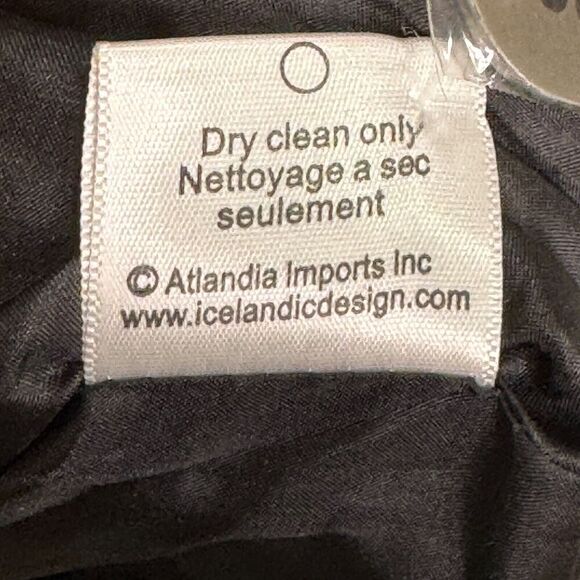 Icelandic Design Button Sweater Blazer Jacket Size Medium Blue Wool Blend - Picture 6 of 8